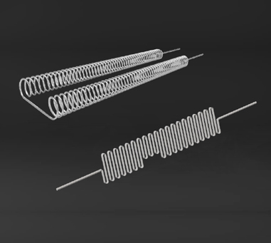 Open Coil and Sinusoidal Strip Heaters